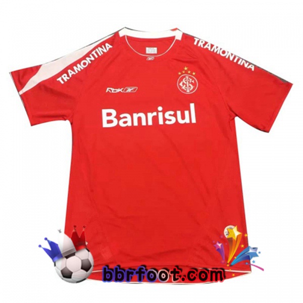 2006 SC Internacional Domicile Retro Maillot de Foot Rouge