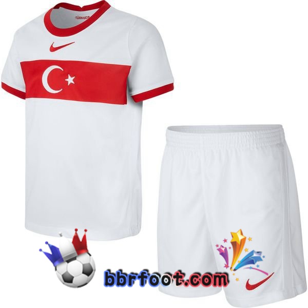 Maillot Foot Equipe de Turquie Enfant Domicile 20/21