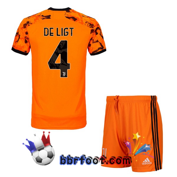 Maillot Foot Juventus (DE LIGT 4) Enfant Third 20/21