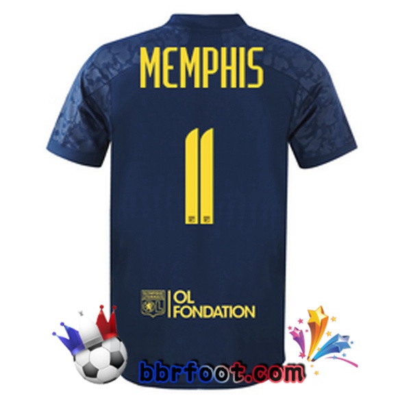Maillot Foot Lyon OL (MEMPHIS 11) Third 20/21