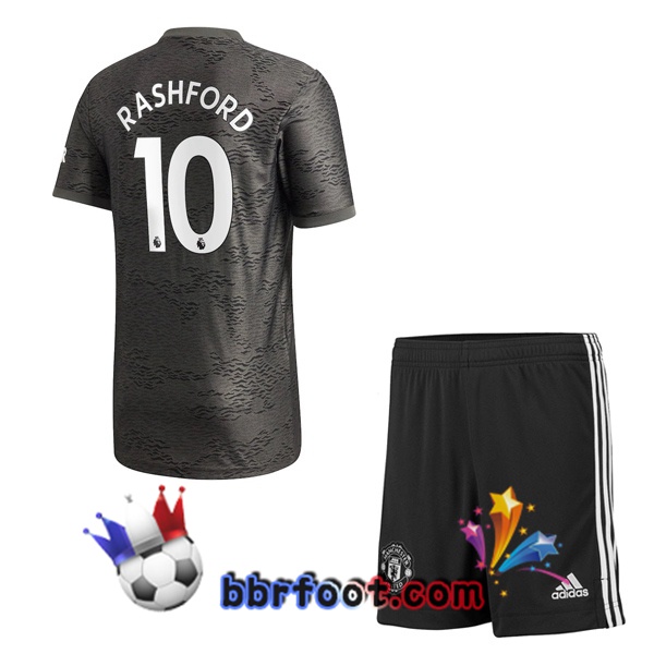 Maillot Foot Manchester United (Rashford 10) Enfant Exterieur 20/21