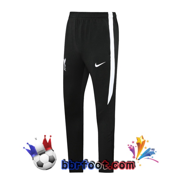 Pantalon Foot FC Liverpool Noir Blanc 20/21 Pantalon Foot FC Liverpool Noir Blanc 20/21